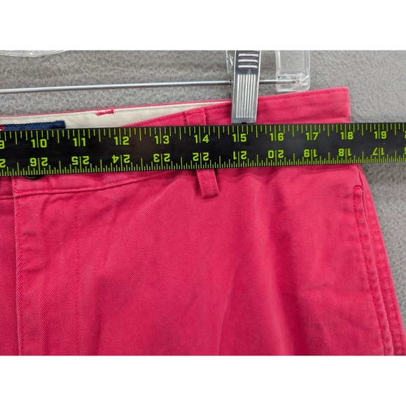 Chaps Mens Cotton Shorts Sz 36 Casual Summer Outdoor Comfy Everyday‎ Pink Preppy - Picture 5 of 9